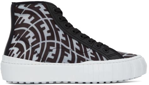 fendi sneaker kinder|Fendi designer high top sneakers.